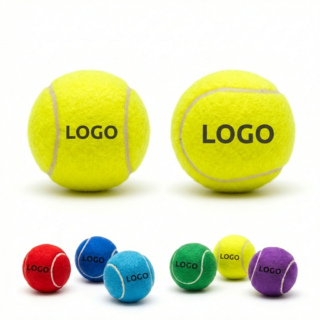 Durable Multi-Color Training Tennis Balls for Hard Court Performance