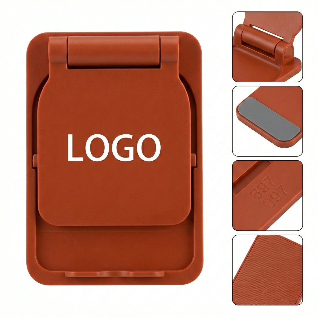 Slim Foldable Universal Device Stand for Smartphones and Tablets