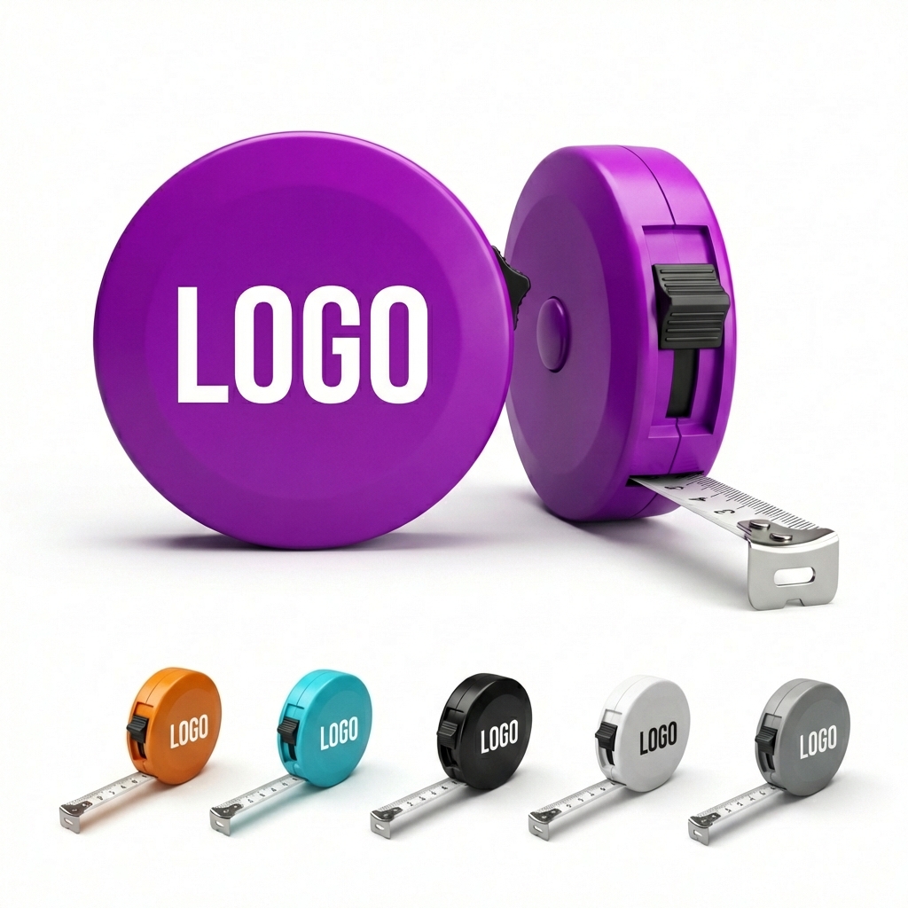 Portable Circular Retractable Steel Tape Measure