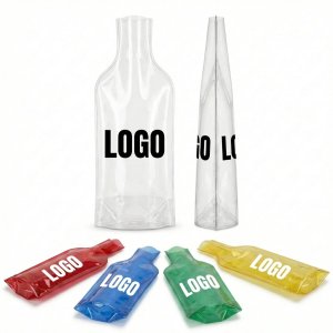Clear Protective Bottle Wrap Sleeves