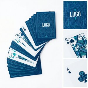 Professional Full-Color Customized Playing Card Deck with Dual-Sided Branding