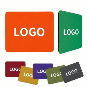 Woven Fabric Mouse Pad with Anti-Slip Rubber Base